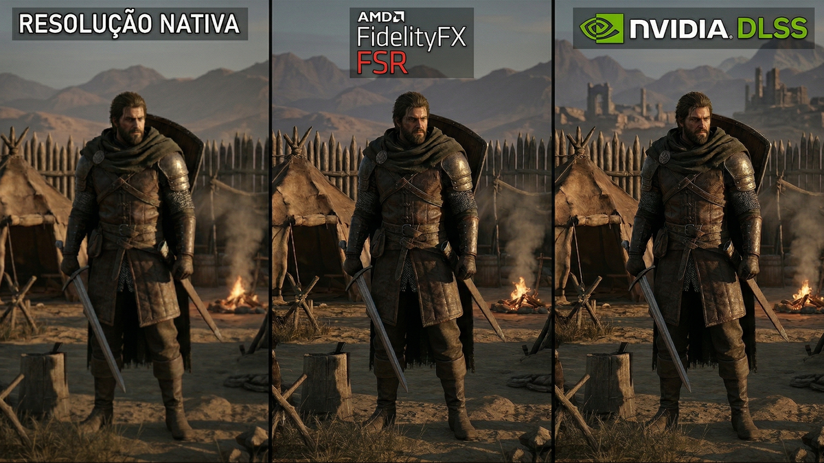 DLSS, FSR ou nativo: qual você deve escolher em 2026