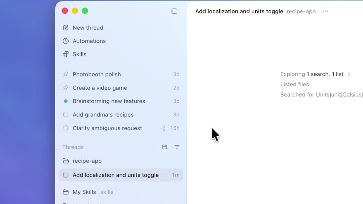 Como funciona o Chronicle, novo recurso do Codex que "lê" a tela do Mac