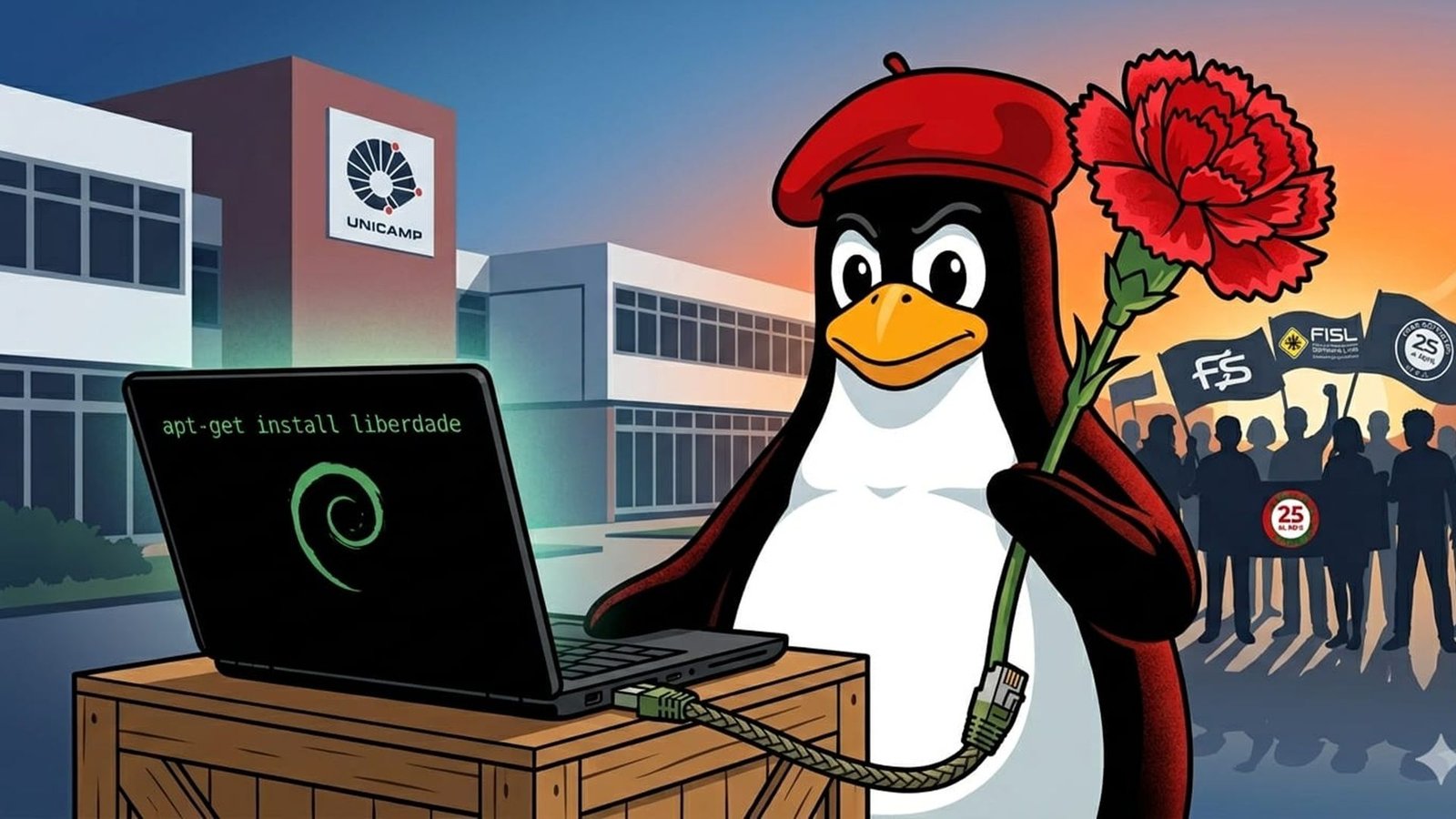 Linux ilegal no Brasil? O debate que a comunidade Debian precisa ter (e vai ter)