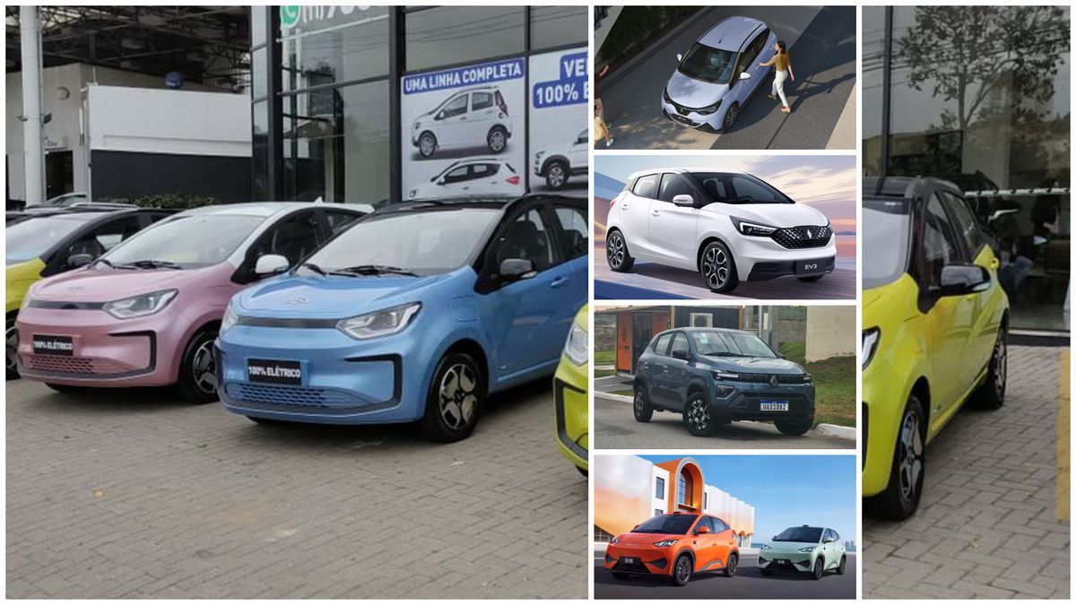 Quais são os 5 carros elétricos mais baratos do Brasil em maio de 2026?