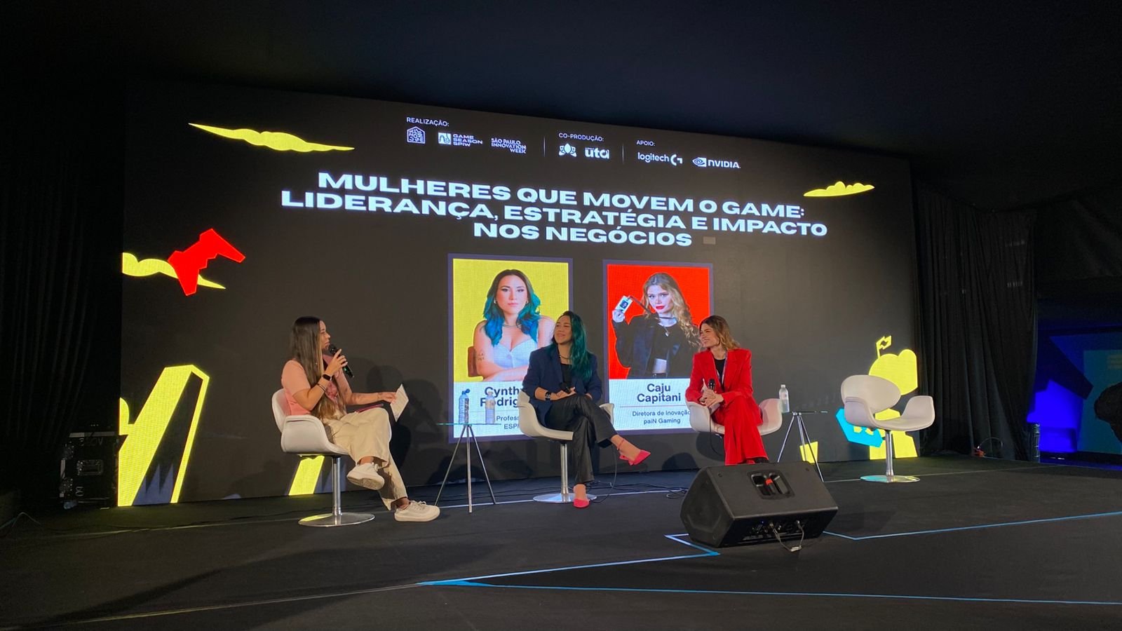'Coragem não falta, o que falta é espaço': mulheres debatem liderança e games no SPIW