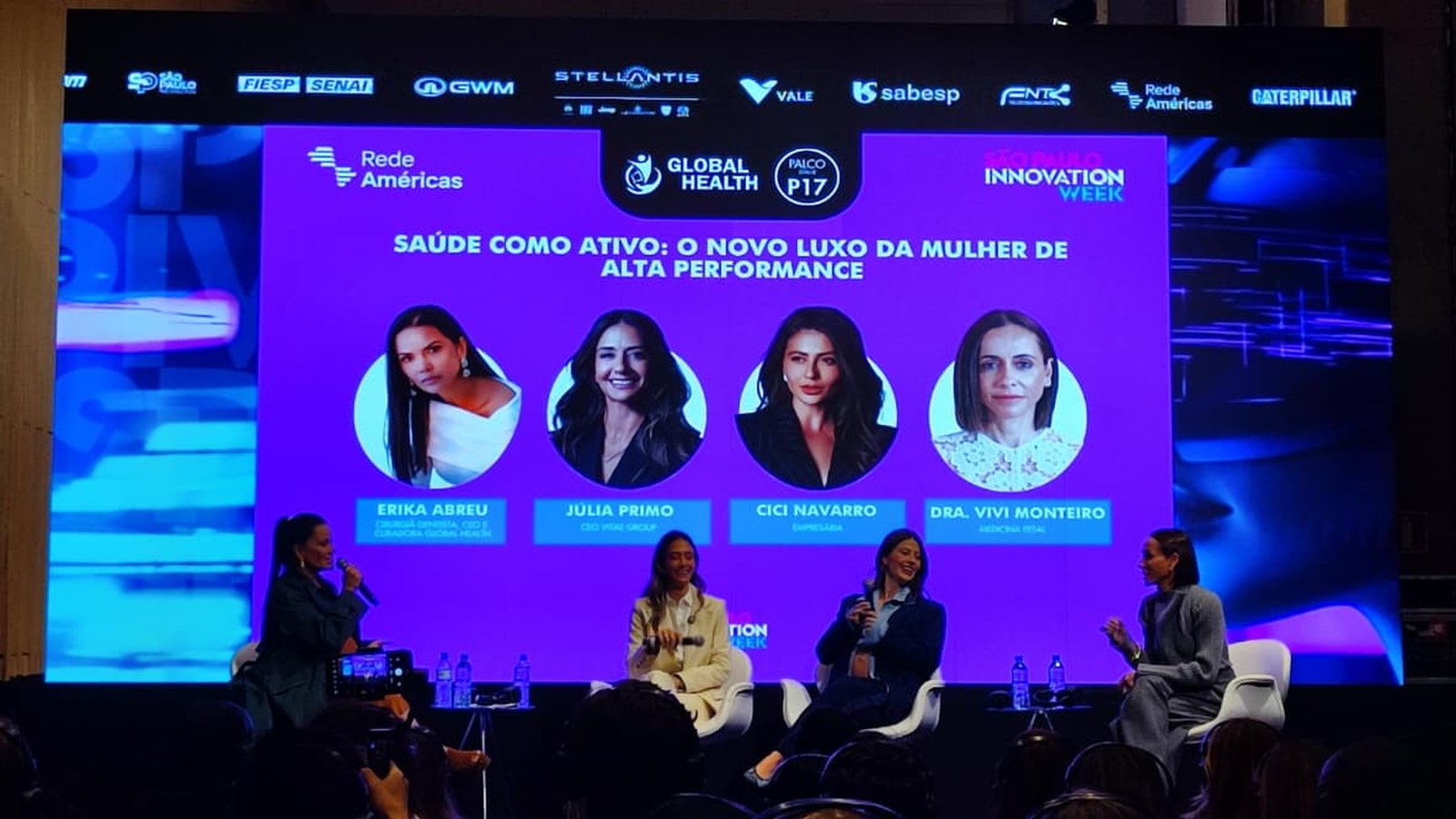 ‘Luxo é tempo e energia’, dizem debatedoras em painel de saúde feminina no SPIW